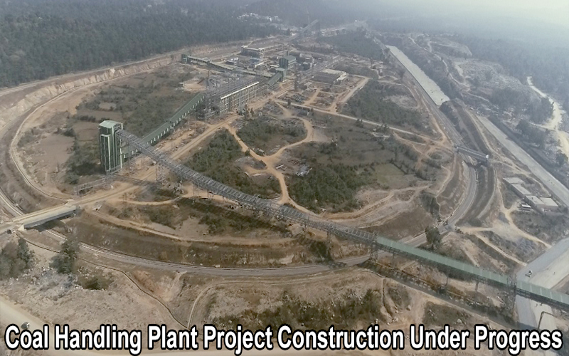 Coal Handling Plant Project Construction Under Progress