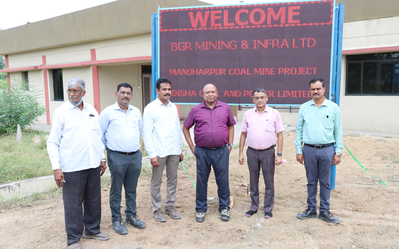 Inauguration of MGR from Manoharpur Coal Mines to OPGC